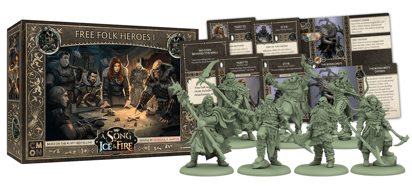 CMON - Free Folk: Heroes 1