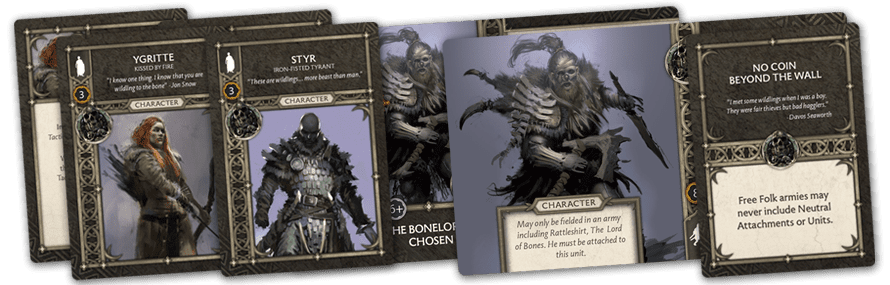 CMON - Free Folk: Heroes 1