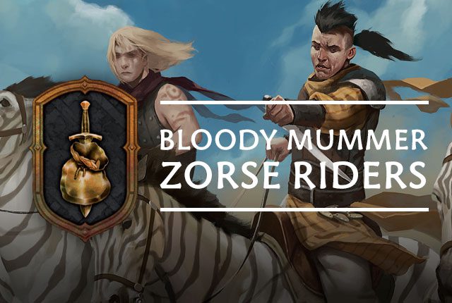 Neutral: Bloody Mummer Zorse Riders