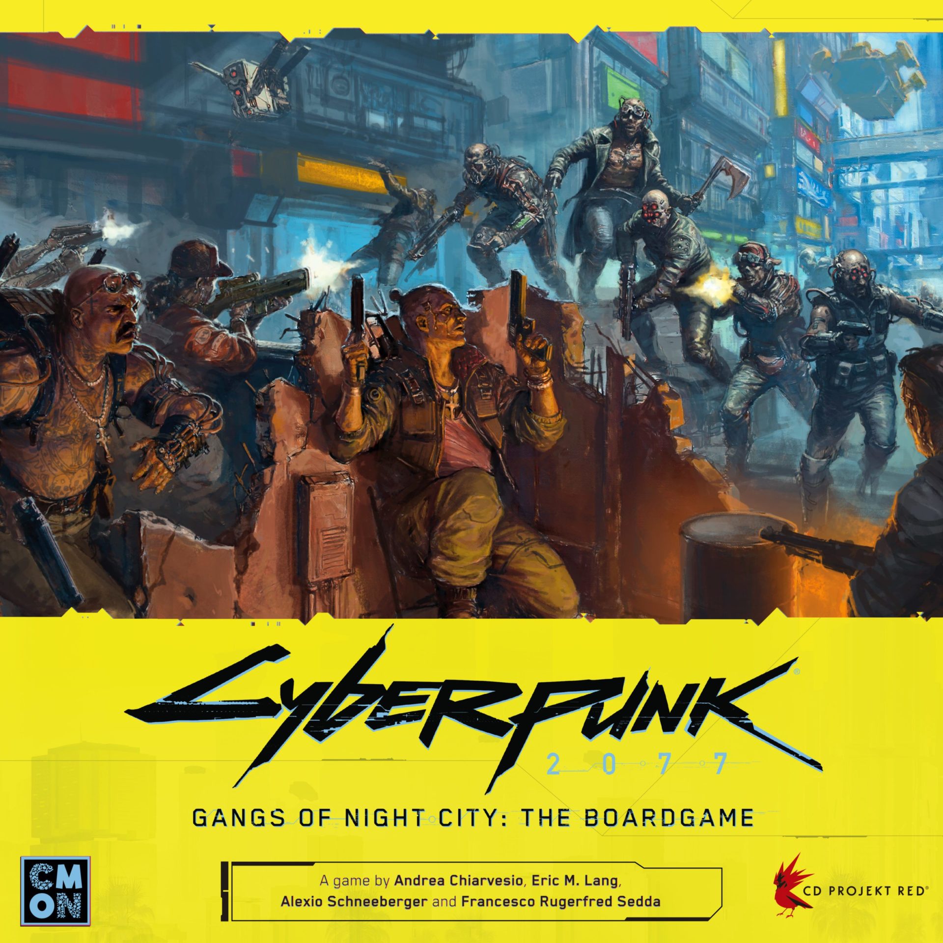Cyberpunk 2077: Gangs of Night City - The Board Game by CMON