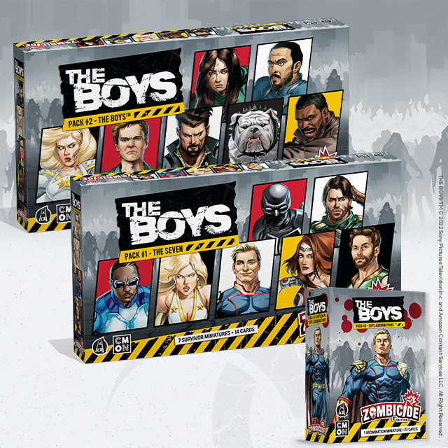 CMON - Zombicide: THE BOYS™ Character Packs