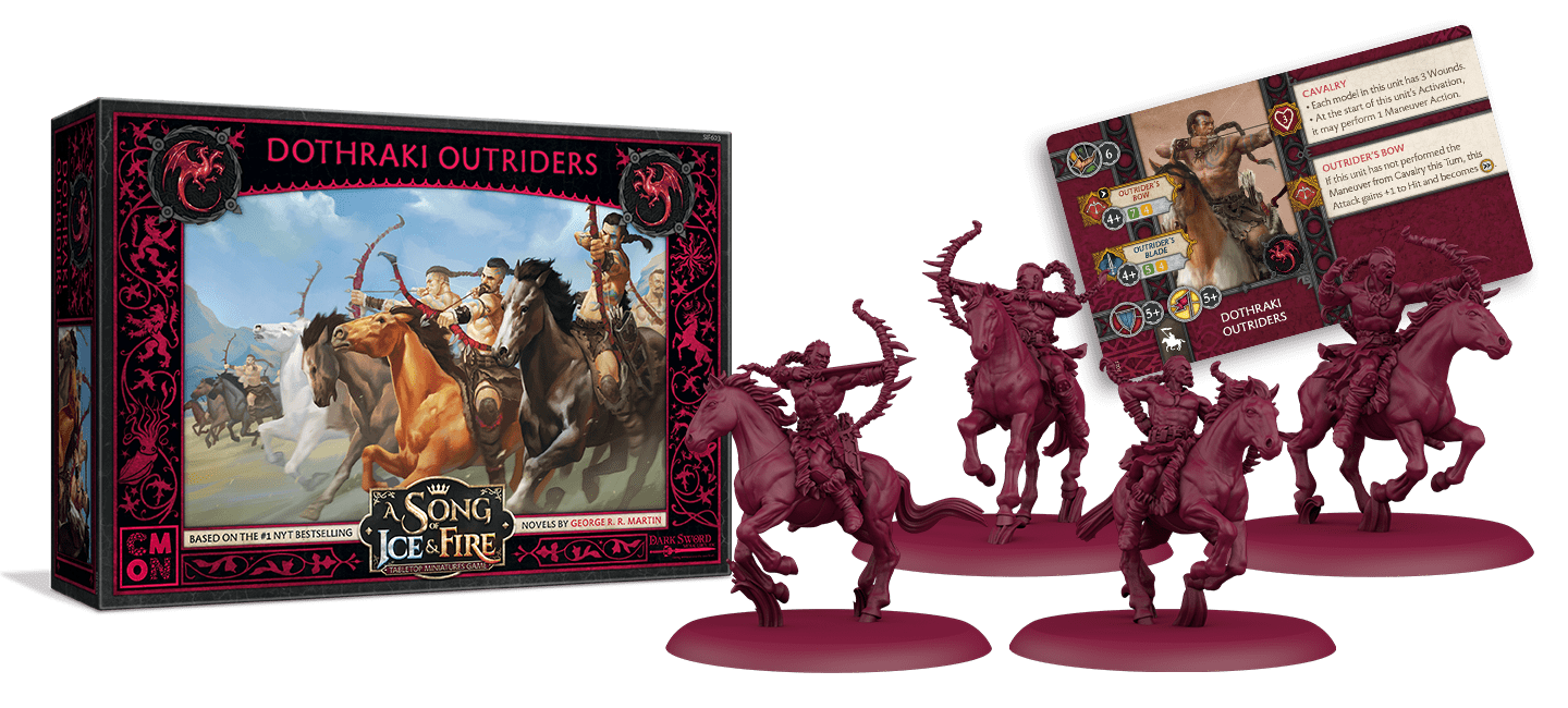 CMON - Targaryen: Dothraki Outriders CMON - Targaryen: Dothraki Outriders