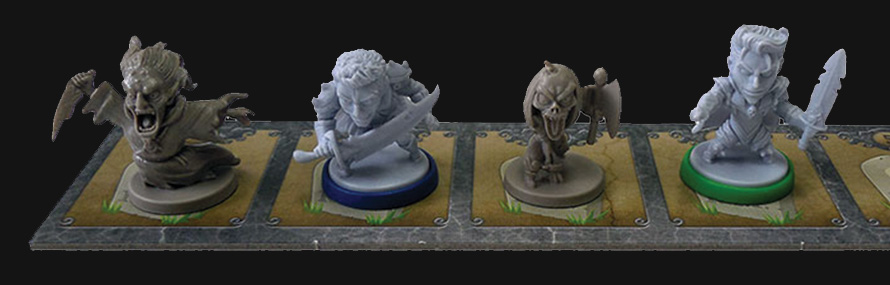Feldherr Set Di Vassoi In Schiuma Per Arcadia Quest - Beyond The Grave - Organizer Per Miniature E Carte - Made In Germany