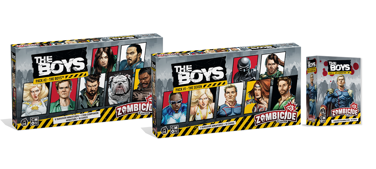 CMON - Zombicide: THE BOYS™ Character Packs