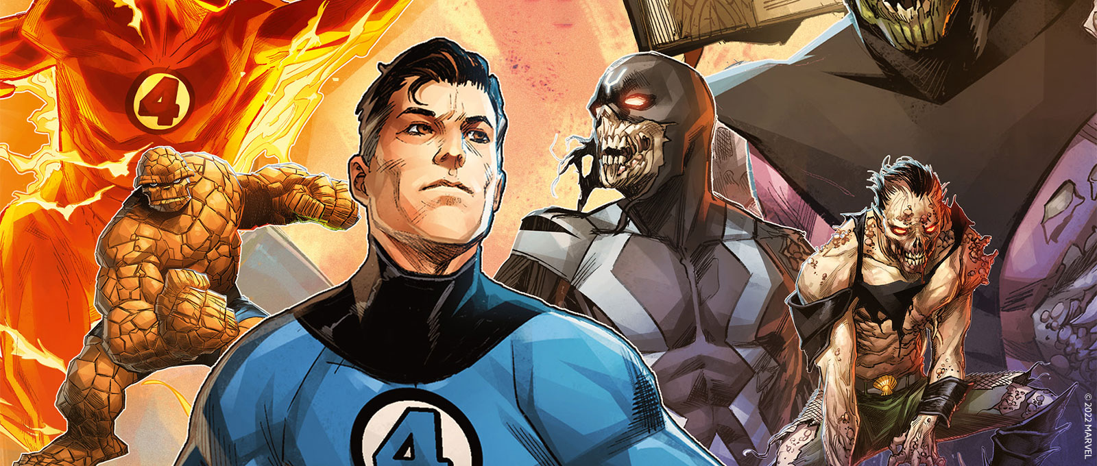 CMON - Marvel Zombies: Fantastic 4 : Under Siege