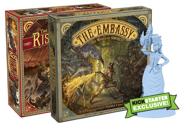 Figurine Ratboy - Édition Exclusive Kickstarter - World Of Smog Rise Of Moloch CMON