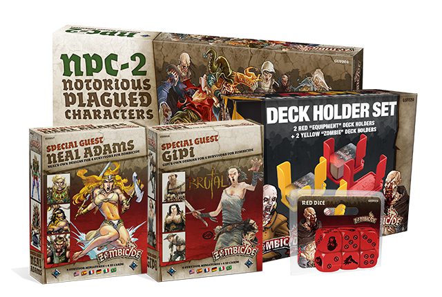 Zombicide Black Plague - Comic Book & Extras Vol.2 Kickstarter Exclusive NEUF