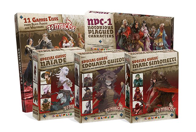 Zombicide Black Plague : N.P.C. #1 - Extension - Jeux de société - Cmon